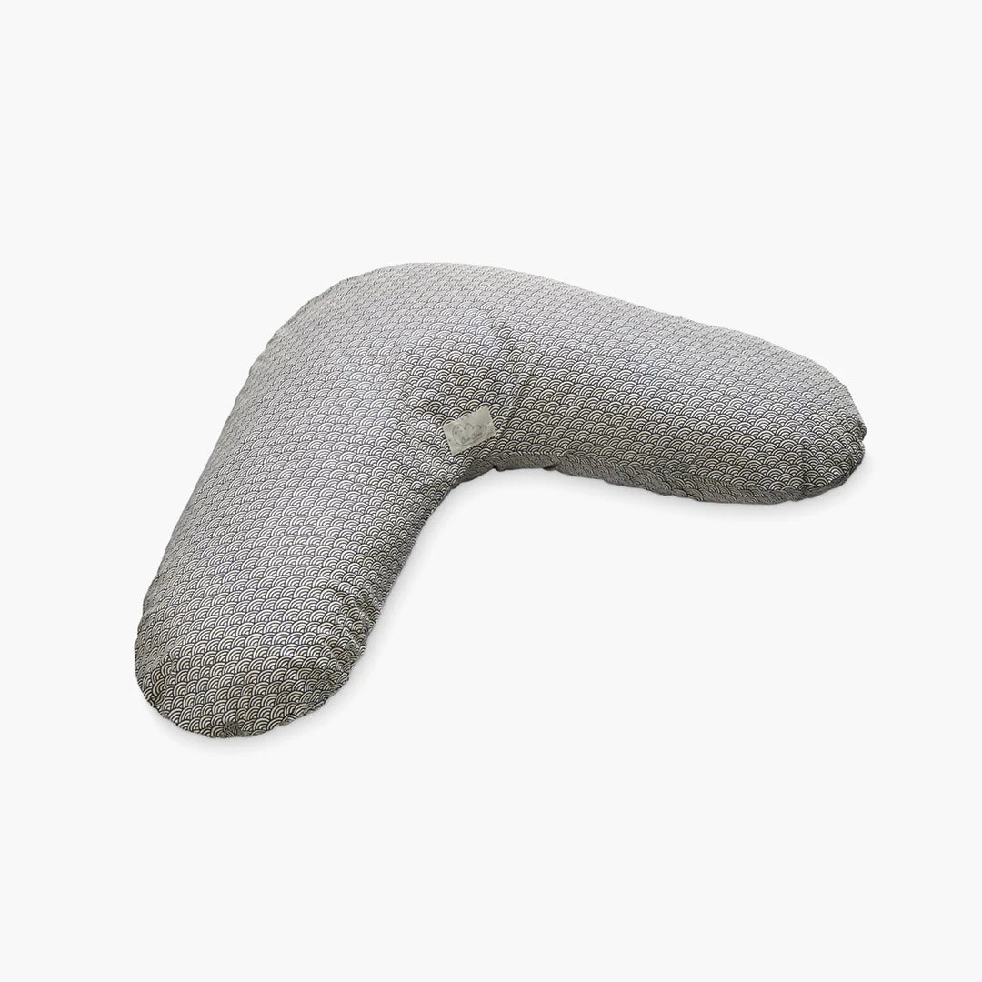 Cam Cam Home & Baby Care Organic Cotton Breastfeeding Cushion Cover - Light - Blue Wave 3 Cam Cam Home & Baby Care Organic Cotton Breastfeeding Cushion Cover - Light - Blue Wave