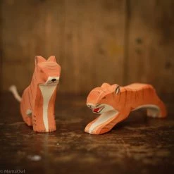 Ostheimer Handcrafted Tiger Sitting Toys