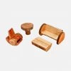 Magic Wood Toys Handmade Wooden Living Room Furniture Set
