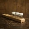 Stockmar Wooden Holder For 6 Glass Paint Jars With Lids Toys
