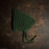 Typically Red Hand Knit Wool Chunky Pixie Hat - Moss Baby Wool