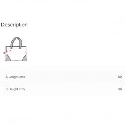 Yarmouth Oilskins Adults Cotton Shopper Bag - Indigo