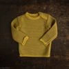 Disana Tops & Sweaters Organic Merino Wool Baby Jumper - Curry/Gold