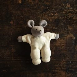 Nanchen Handmade Organic Cotton/Wool Soft Bear Or Mouse