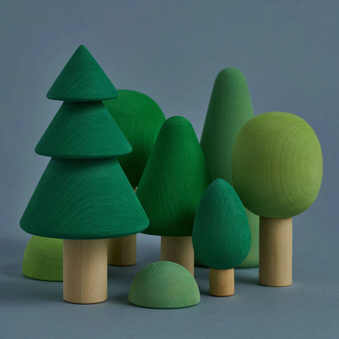 Raduga Grëz Handmade Wooden Russian Forest Set Toys 3 Raduga Grëz Handmade Wooden Russian Forest Set Toys