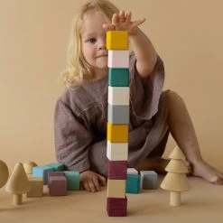 Raduga Grëz Handmade Wooden 20 Piece Cube Set - Forest 9 Raduga Grëz Handmade Wooden 20 Piece Cube Set - Forest