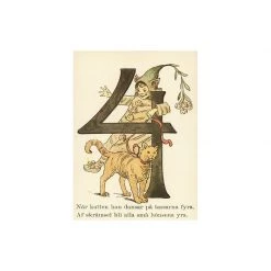 Elsa Beskow Ottilia Adelborg Set Of All Number Postcards