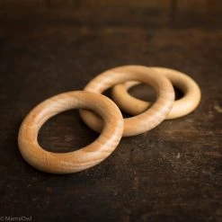 Grapat Toys Wooden Little Hoops - 3 Pieces