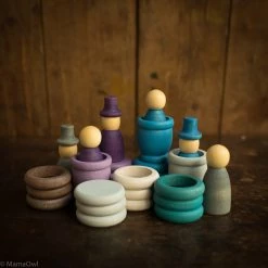 Grapat Toys Wooden Nins Playset - Winter