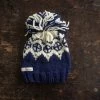 Mormor.nu Hand Knit Wool/Alpaca Palle Hat - Blue Baby Wool