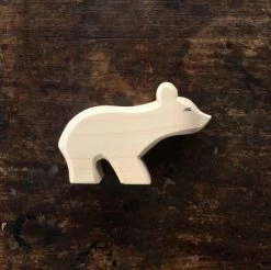 Ostheimer Handcrafted Polar Bear Cub Toys
