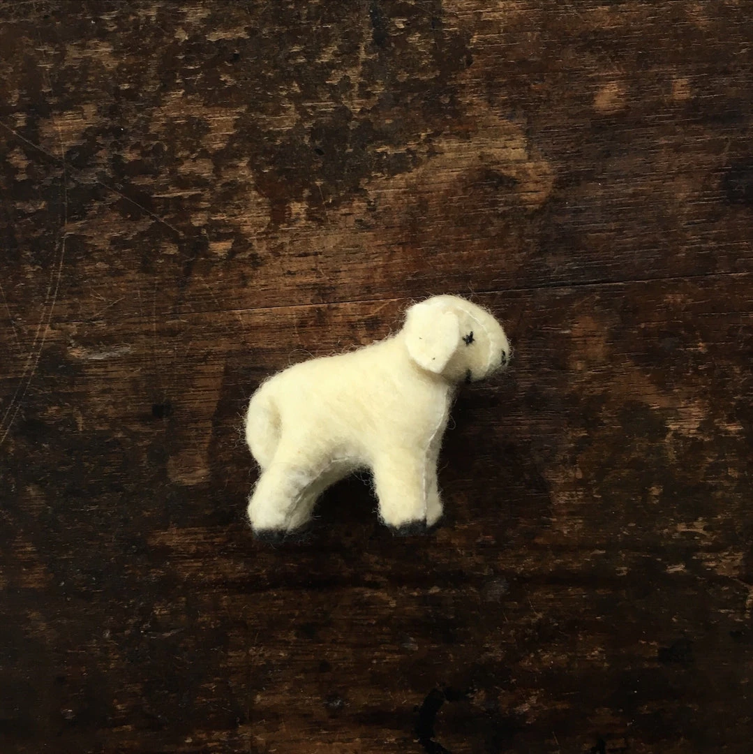 Gluckskafer Handmade Wool Felt Lamb Toys 3 Gluckskafer Handmade Wool Felt Lamb Toys