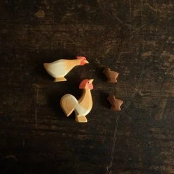 Ostheimer Handcrafted Rooster Toys