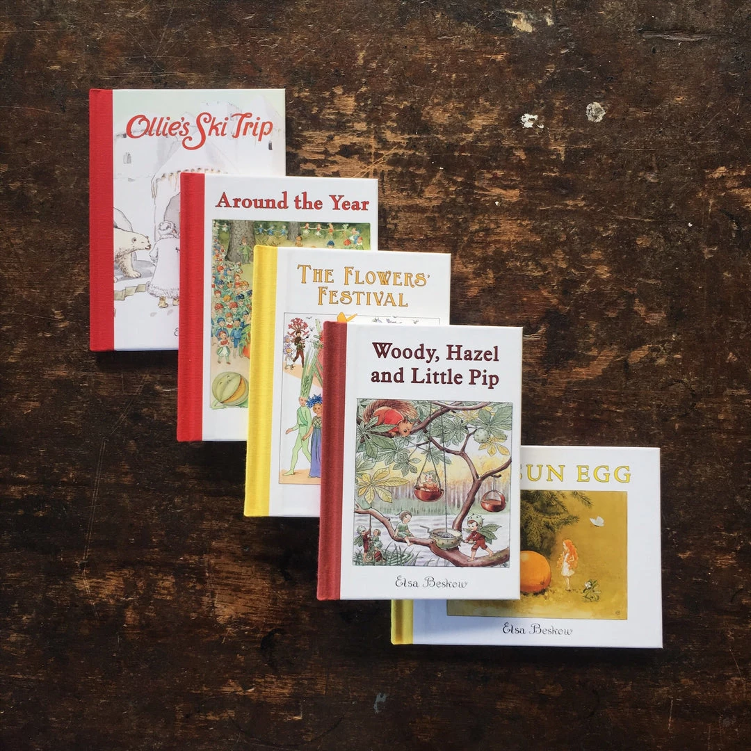 Books Elsa Beskow - Individual Mini Editions 3 Books Elsa Beskow - Individual Mini Editions