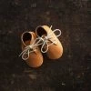 Amy & Ivor Handmade Leather Traveller Shoes - Cinnamon