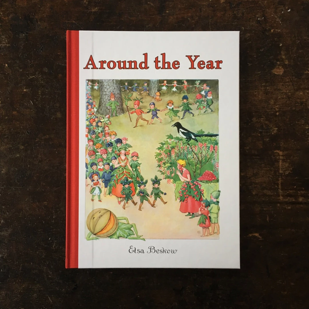 Books Elsa Beskow - Around The Year 3 Books Elsa Beskow - Around The Year