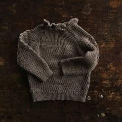 Selana Tops & Sweaters Organic Merino Wool Sweater - Chocolate 8 Selana Tops & Sweaters Organic Merino Wool Sweater - Chocolate