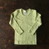 Cosilana Organic Merino Wool/Cotton/Silk Top - Green Melange 1 Cosilana Organic Merino Wool/Cotton/Silk Top - Green Melange