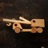 Wooden Toys Handmade Large Wooden Mobile Crane