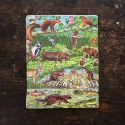 Stjernespill Thick Cardboard Puzzle 45 Pieces - Wildlife Of The Nordic Forest Toys