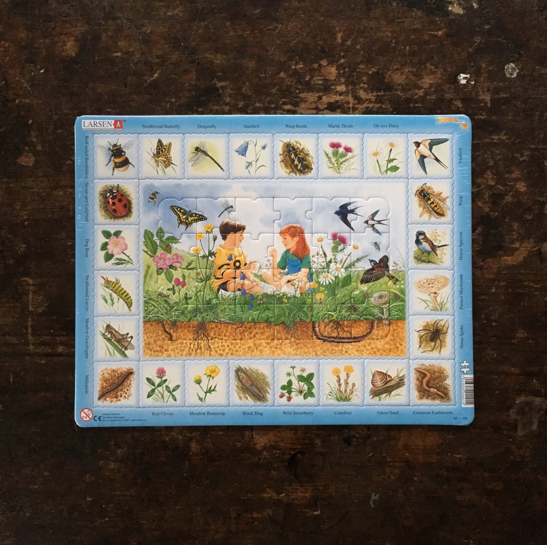 Stjernespill Toys Cardboard Puzzle 48 Pieces - Field 3 Stjernespill Toys Cardboard Puzzle 48 Pieces - Field