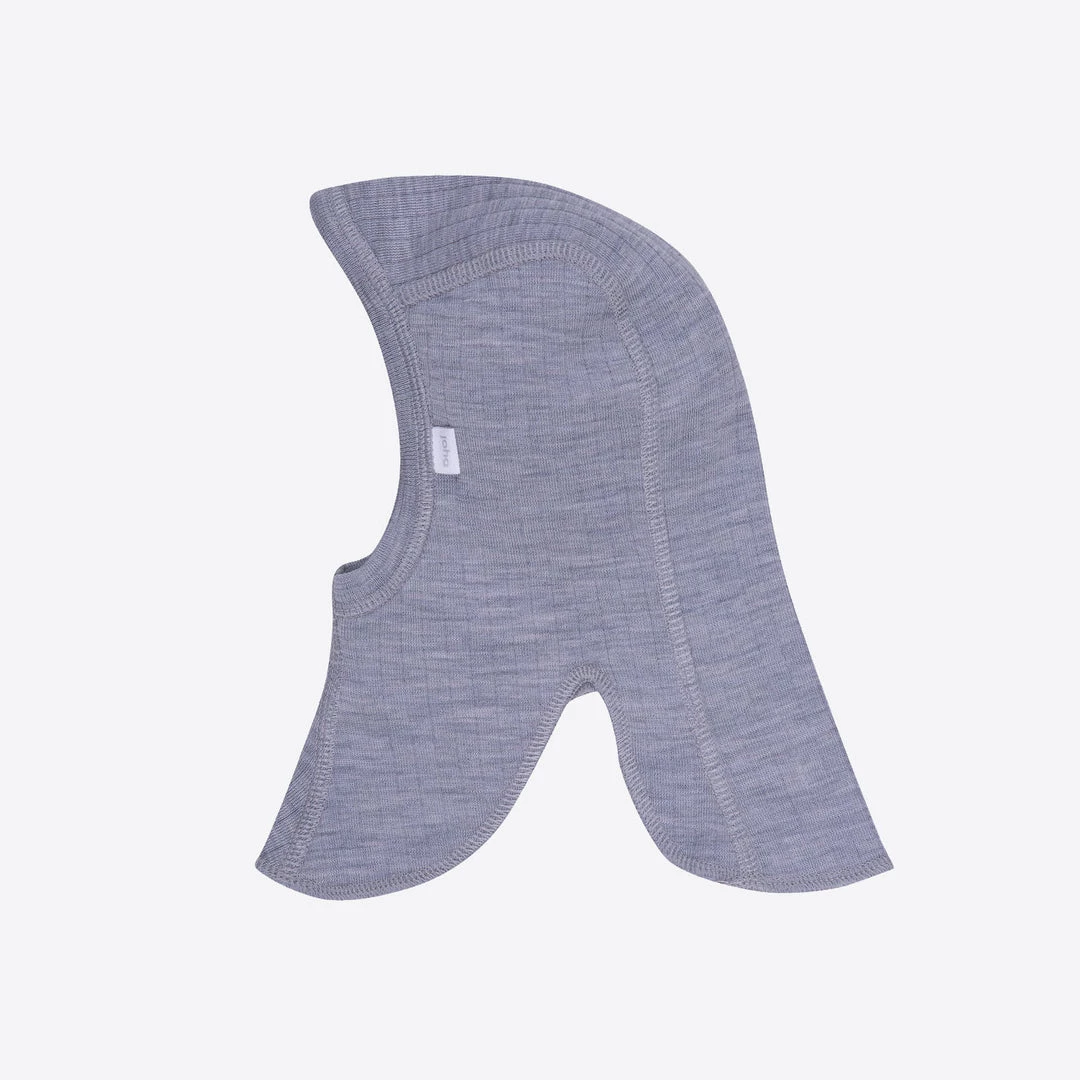 JOHA Baby Wool Merino Wool Balaclava - Grey 3 JOHA Baby Wool Merino Wool Balaclava - Grey