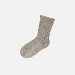 JOHA Baby Wool Merino Wool Socks - Sand Melange