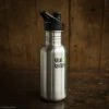 Klean Kanteen Stainless Steel Classic Water Bottle - 532ml - Brushed Stainless SALE