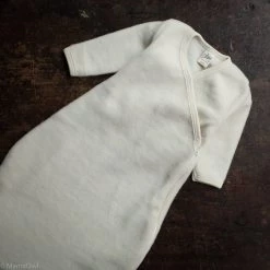 Lilano Organic Merino Brushed Terry Wrap Sleeping Bag - Natural Baby Sleep & Blankets