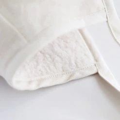 Briar Baby Linen Bonnet With Cotton Sherpa Lining - Ivory Outlet