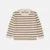 FUB Organic Cotton Stripe Top- Ecru/Camel 1 FUB Organic Cotton Stripe Top- Ecru/Camel