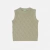 FUB SALE Organic Cotton Texture Vest - Elm