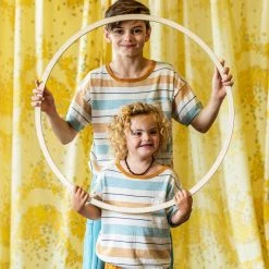 Mabli Cotton/Linen Deckchair Tee - Sand SALE