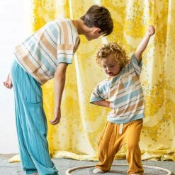 Mabli Cotton/Linen Deckchair Tee - Sand SALE