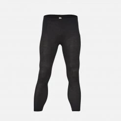Engel Men's Organic Merino Wool & Silk Long Johns - Black Adults 7 Engel Men's Organic Merino Wool & Silk Long Johns - Black Adults