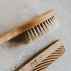 Goldrick Wooden Baby Brush Set - Brush & Comb