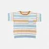 Mabli Cotton/Linen Deckchair Tee - Sand SALE