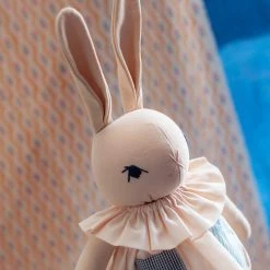 Polka Dot Club Handmade Cotton Medium Rabbit - Flora 12 Polka Dot Club Handmade Cotton Medium Rabbit - Flora