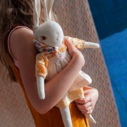 Polka Dot Club Handmade Cotton Large Rabbit - Esme 11 Polka Dot Club Handmade Cotton Large Rabbit - Esme