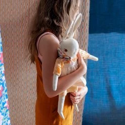 Polka Dot Club Handmade Cotton Large Rabbit - Esme