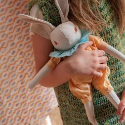 Polka Dot Club Handmade Cotton Medium Rabbit- Juniper Toys 11 Polka Dot Club Handmade Cotton Medium Rabbit- Juniper Toys