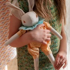 Polka Dot Club Handmade Cotton Medium Rabbit- Juniper Toys 13 Polka Dot Club Handmade Cotton Medium Rabbit- Juniper Toys