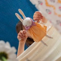 Polka Dot Club Toys Handmade Cotton Small Rabbit - More Options