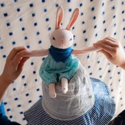 Polka Dot Club Toys Handmade Cotton Small Rabbit - More Options
