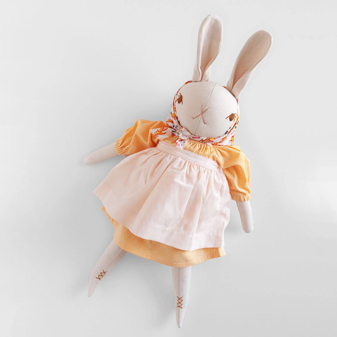 Polka Dot Club Handmade Cotton Large Rabbit - Esme 3 Polka Dot Club Handmade Cotton Large Rabbit - Esme