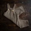Tortoise & The Hare Plant Dyed Linen Dungarees - Logwood Cotton & Linen 1 Tortoise & The Hare Plant Dyed Linen Dungarees - Logwood Cotton & Linen