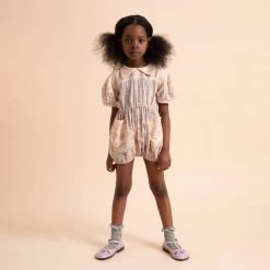 Apolina Organic Cotton Nellie Romper - Woodland Floral 19 Apolina Organic Cotton Nellie Romper - Woodland Floral