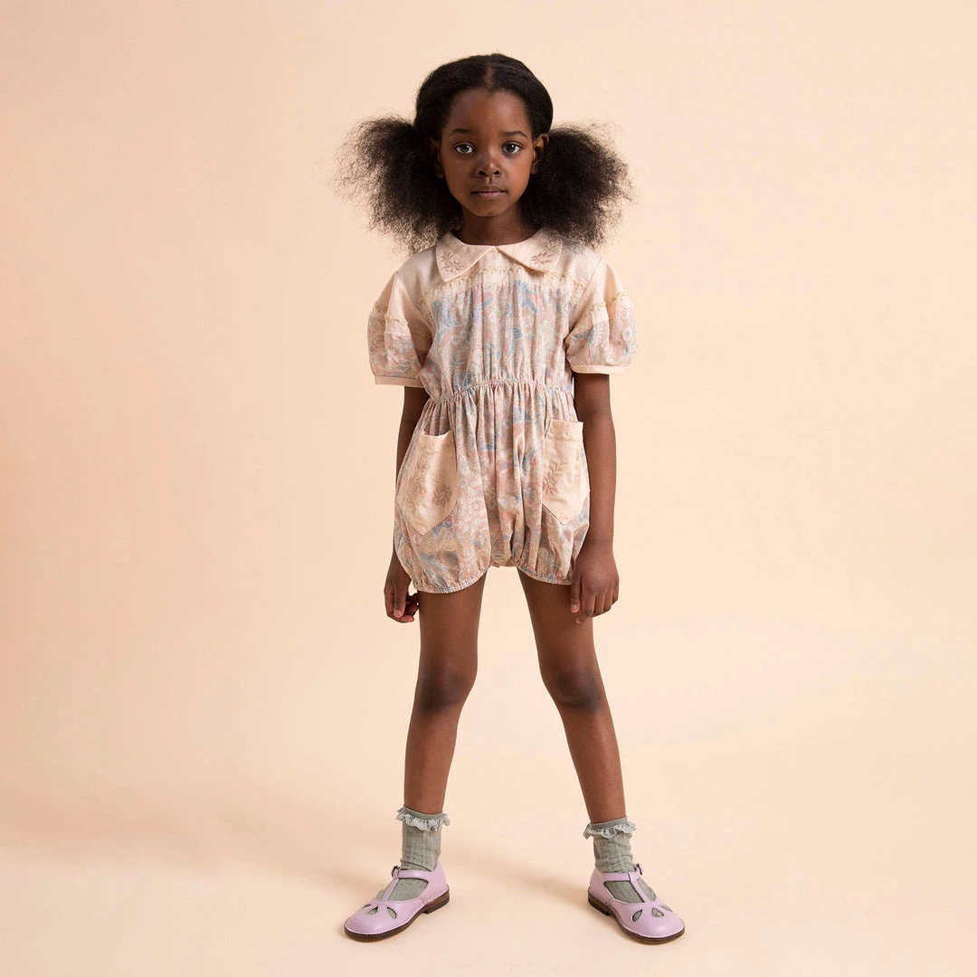 Apolina Organic Cotton Nellie Romper - Woodland Floral 8 Apolina Organic Cotton Nellie Romper - Woodland Floral