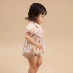 Apolina Organic Cotton Nellie Romper - Woodland Floral 21 Apolina Organic Cotton Nellie Romper - Woodland Floral