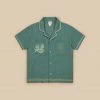 Apolina Exclusive Organic Linen Donny Shirt - Lagoon